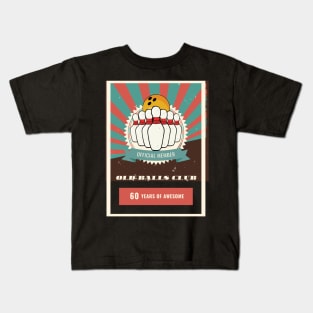 Old Balls Club Bowling Kids T-Shirt